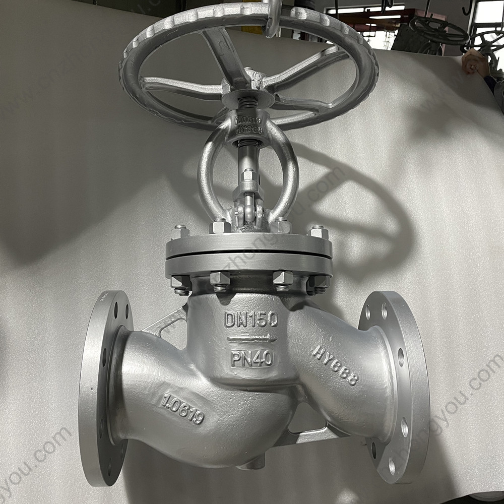 1.0619 globe valve DN150 PN40