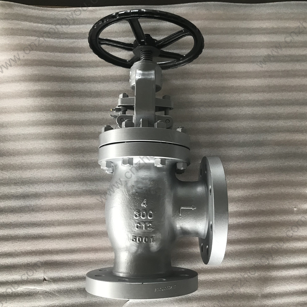 C12  Angle globe valve 4'' 300LB