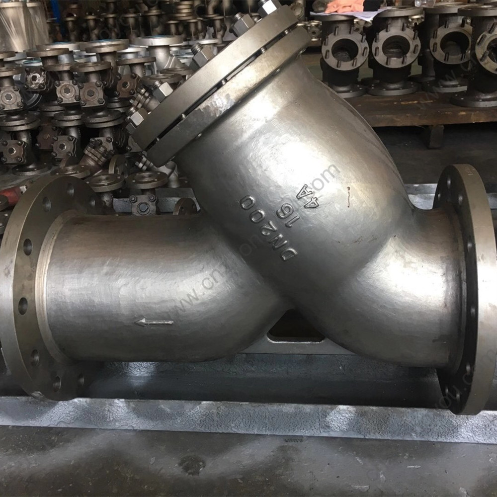 ASTM A995 4A Y strainer DN200 PN16 ZHONGYOU INDUSTRIAL CO., LTD.