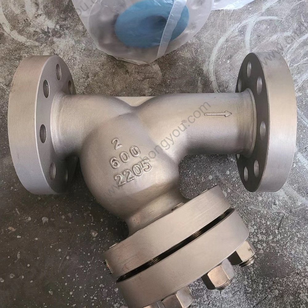 2205 Y strainer  2'' class600