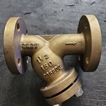 ASTM B148 C95800 RF Y strainer  1.5'' class150