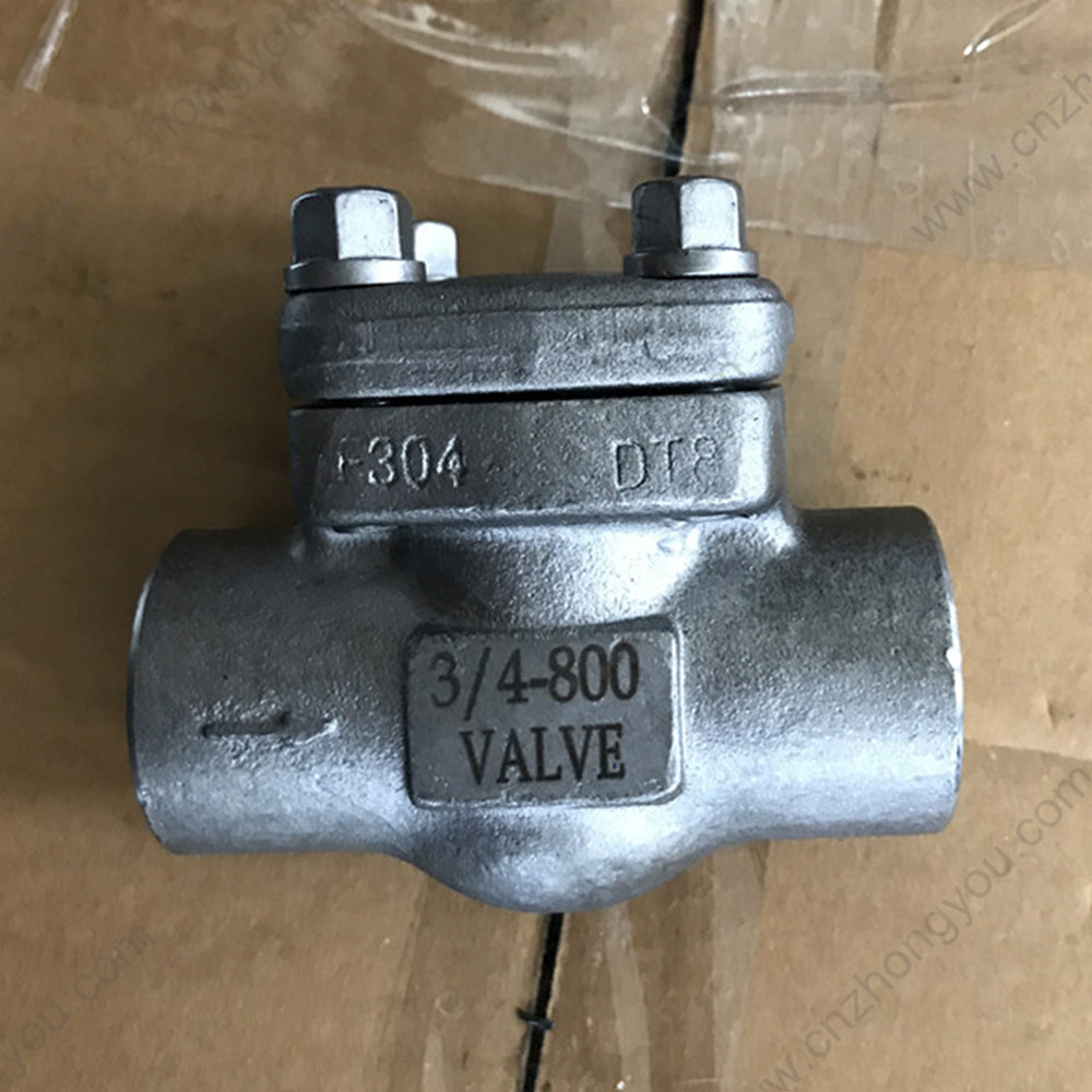 ASTM A182 F304 Check Valve 3/4'' 800LB