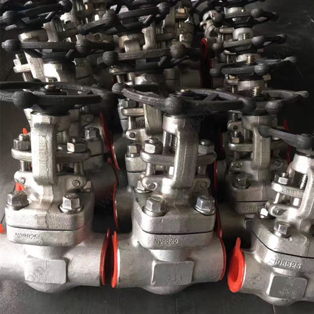 N08825 gate valve 1'' 600LB