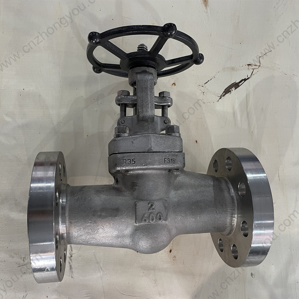ASTM A182 F316 gate valve 2'' 600LB