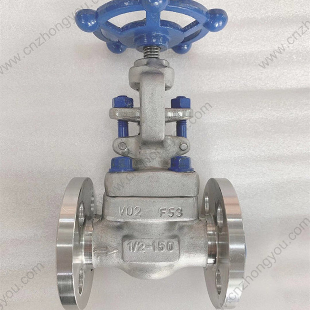 ASTM A182 F53 globe  valve  1/2'' 150LB