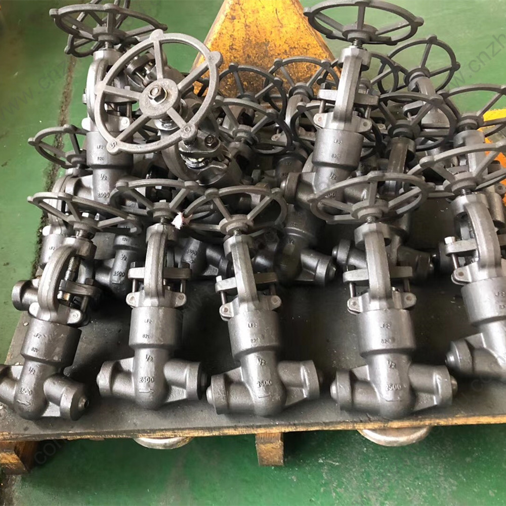 ASTM A350 LF2  globe  valve  1/2'' 2500LB