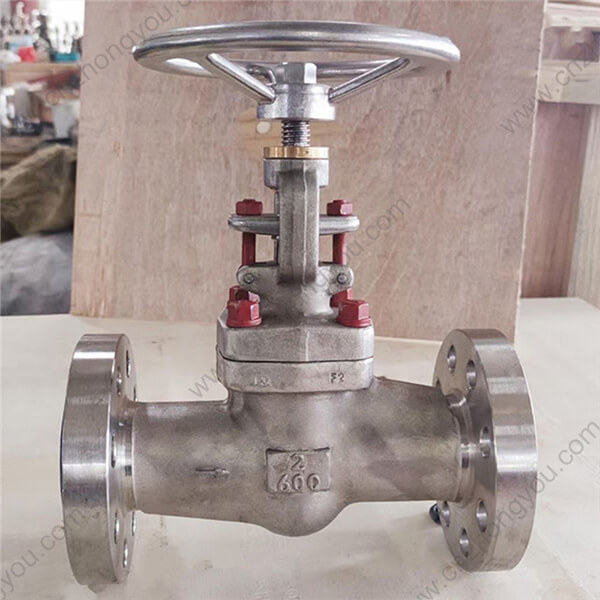 Small size forged valve