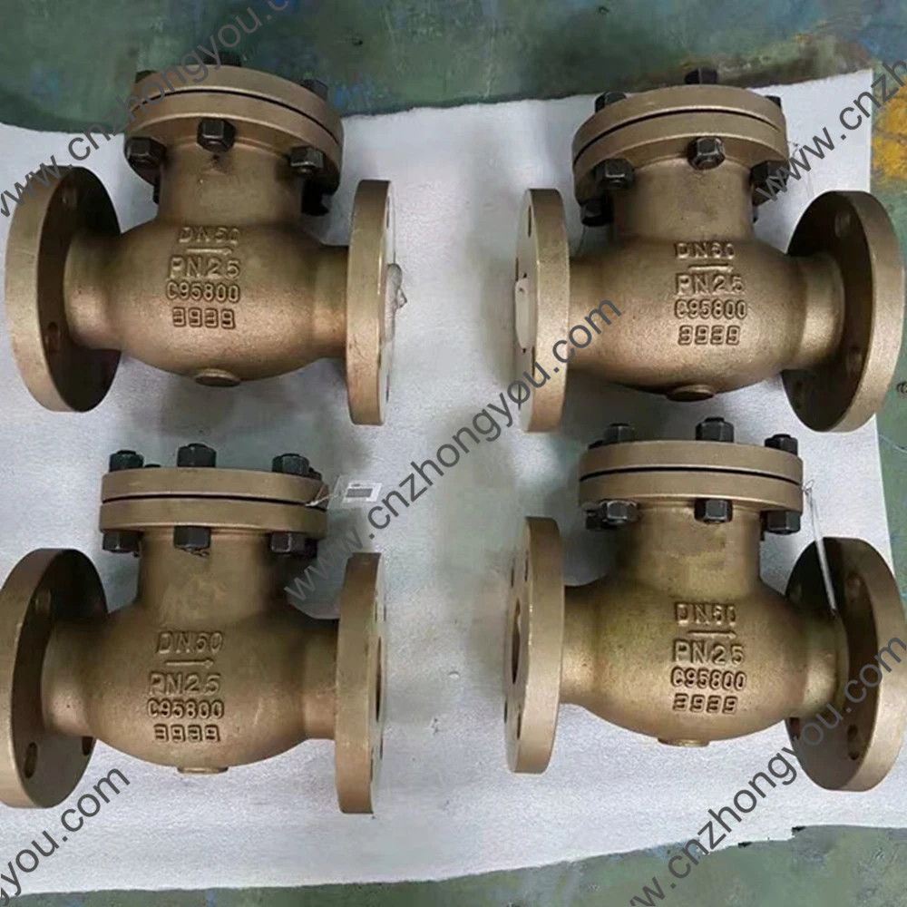 ASTM B148 C95800 Aluminum Bronze Valves are finished
