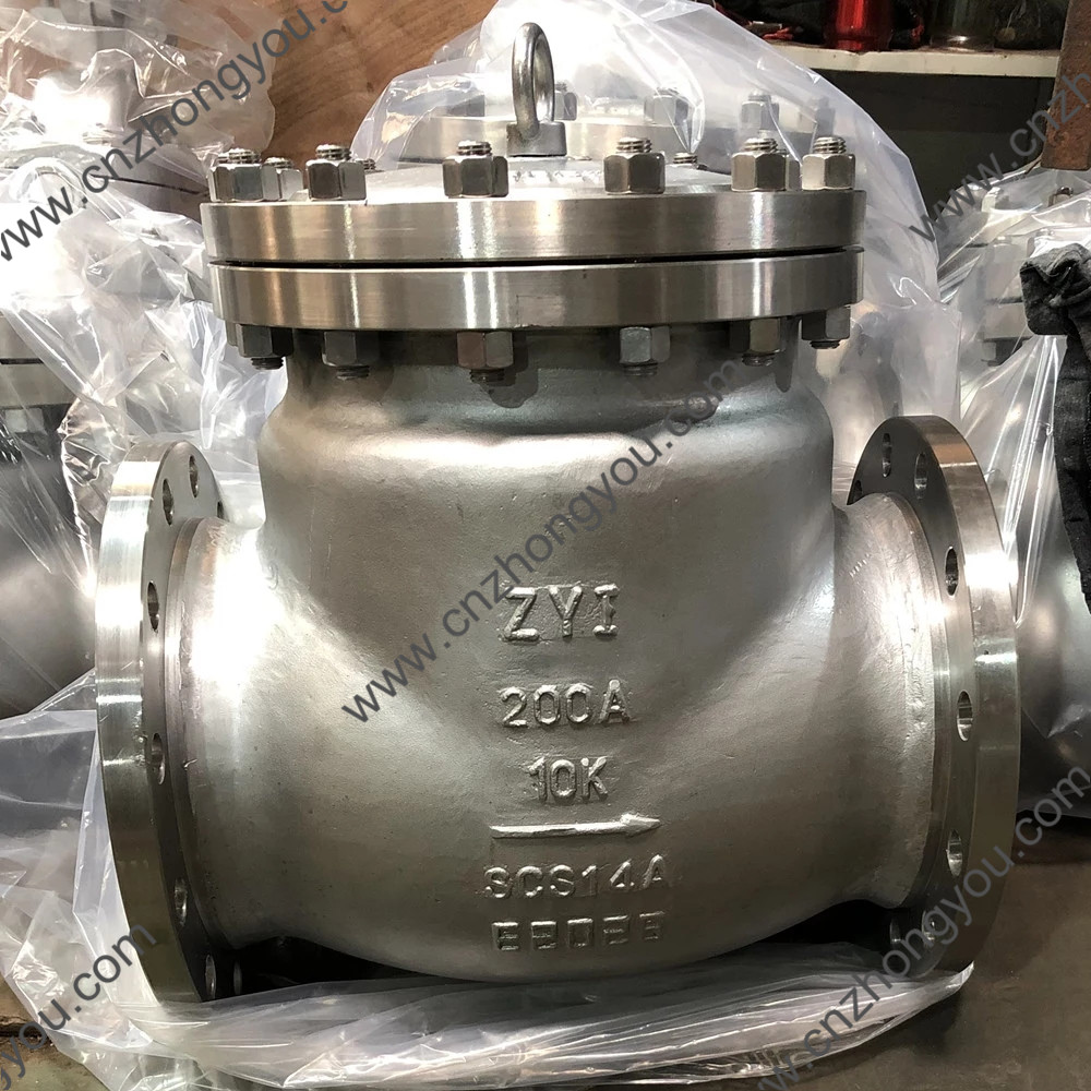Our ZYI  swing check valve are finished