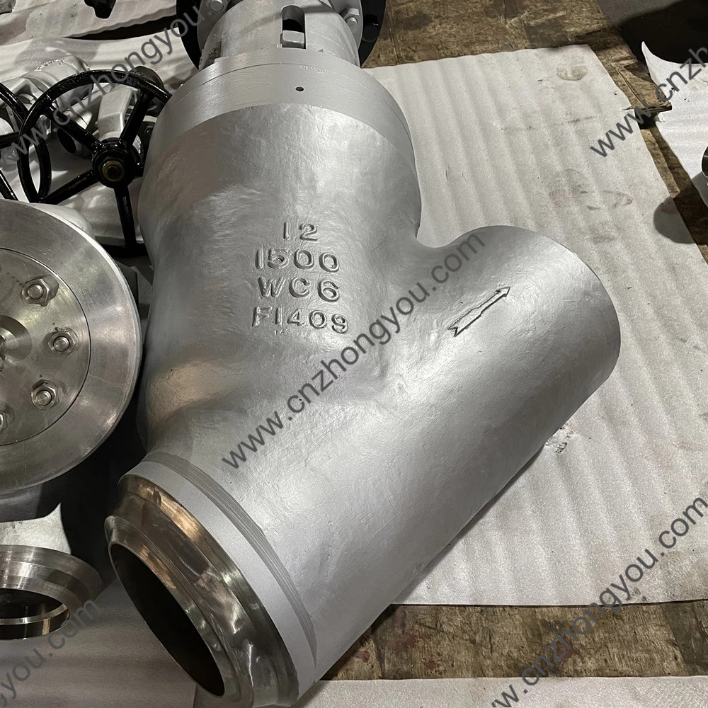 ASME B16.34 PSB Y Pattern Globe Valve CAST STEEL AND FORGE STEEL