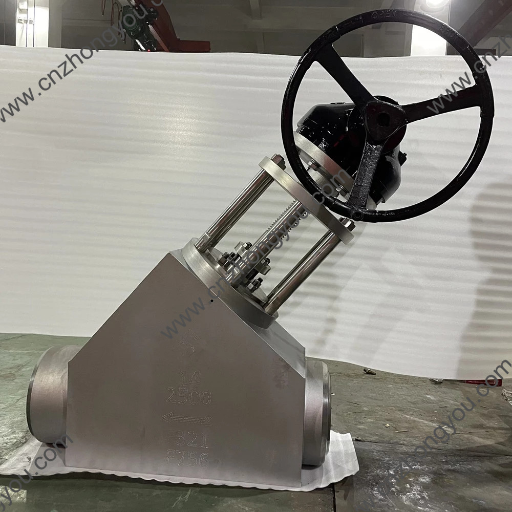 ASME B16.34 PSB Y Pattern Globe Valve CAST STEEL AND FORGE STEEL