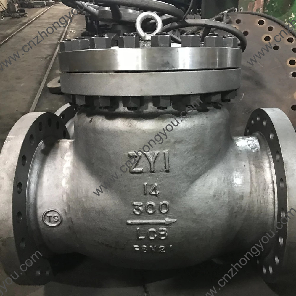 Our ZYI  swing check valve are finished