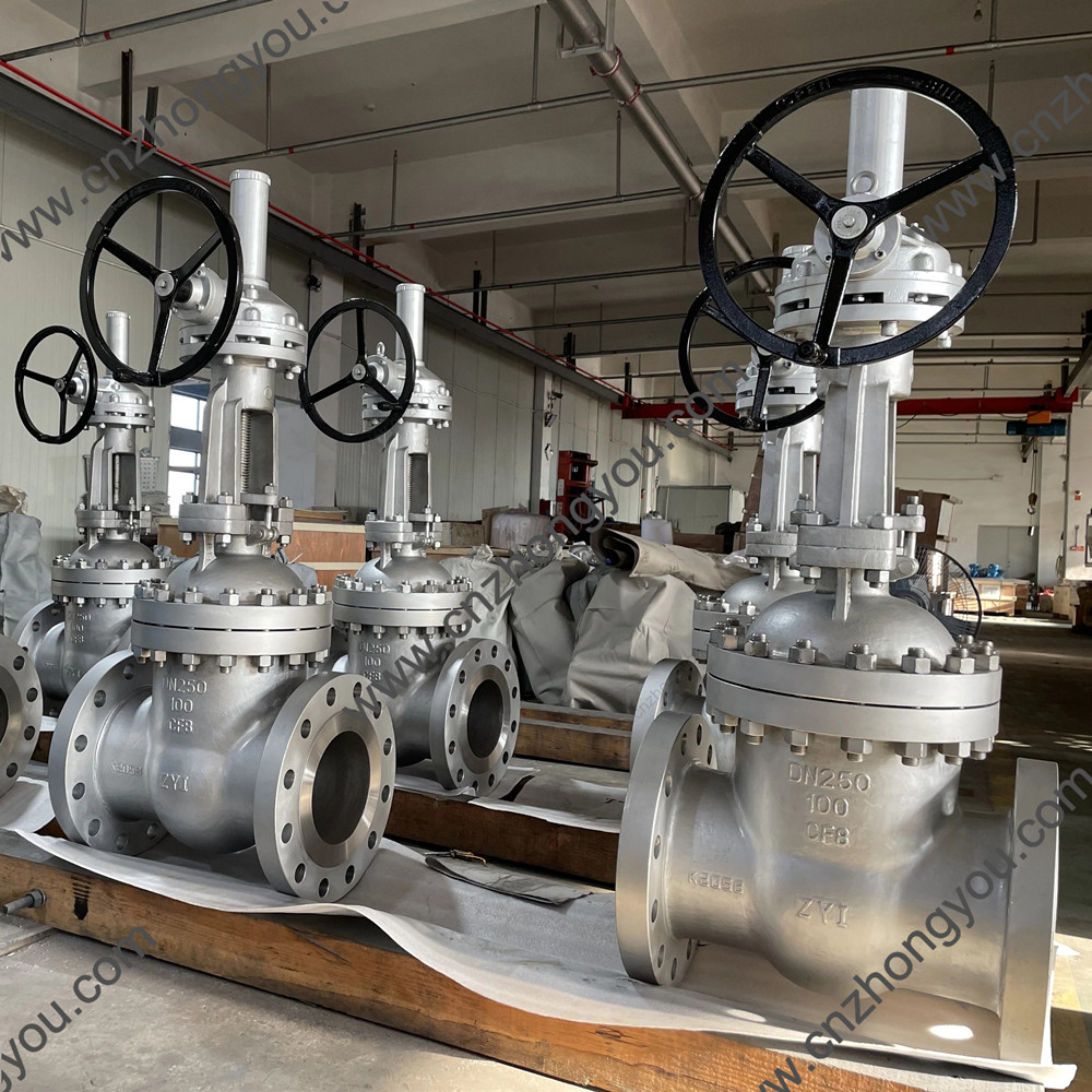 Flexible Wedge Gate Valves are loading into the 40GP Container